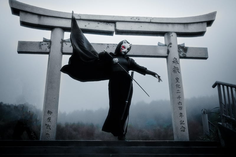 Cloaked Figure